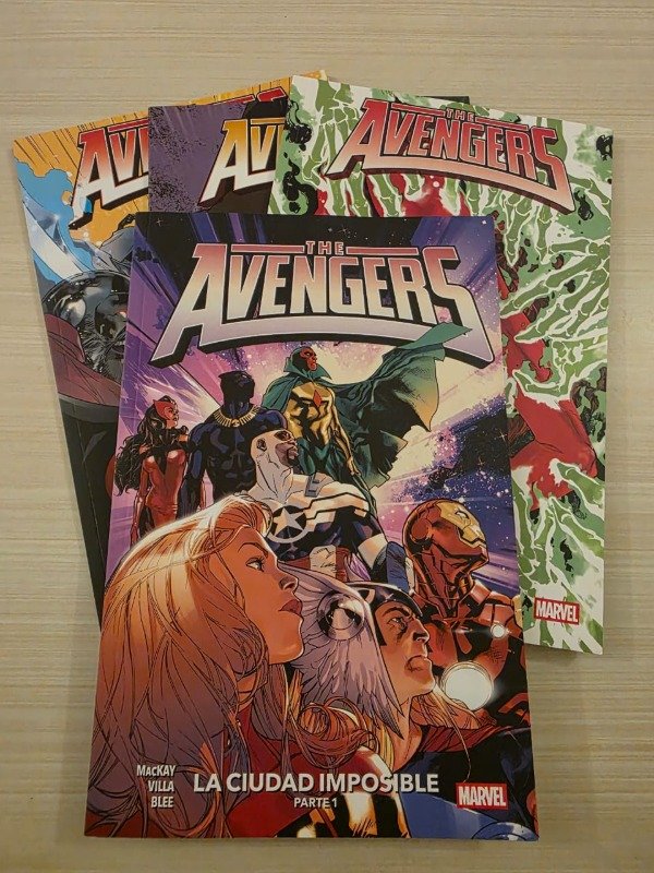 Producto - The Avengers Vol. 1 al 4 (Panini)