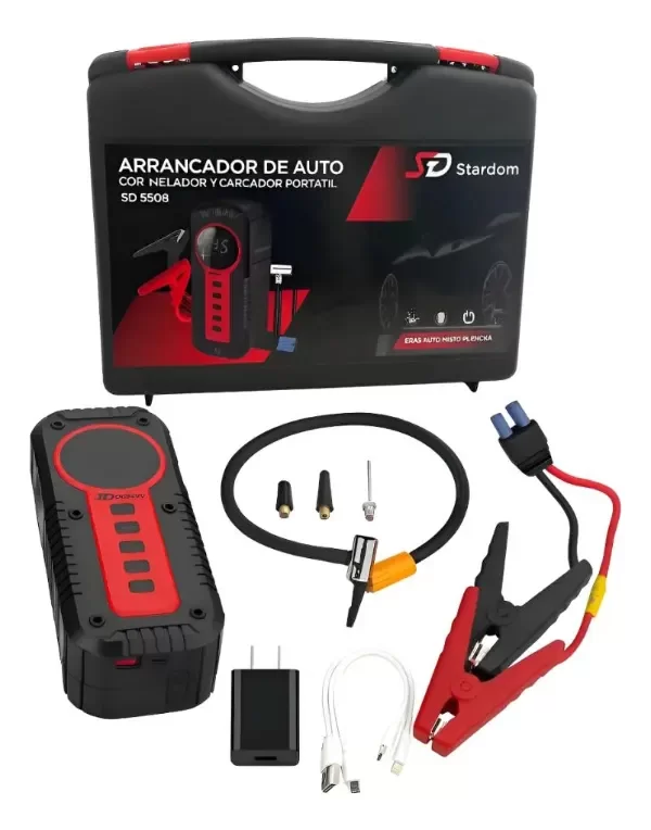 Producto - ARRANCADOR BATERIA COMPRESOR CARGADOR 3 E 1