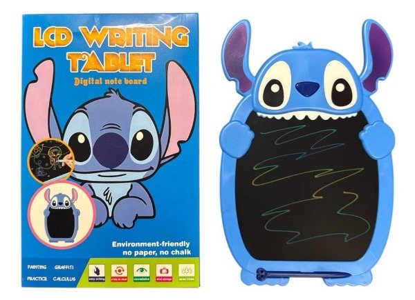 Producto - Pizarra mágica Stitch LCD multicolor XXL