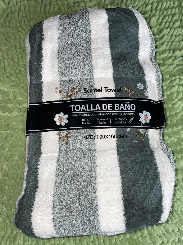 Producto - Toallones secado rápido gigantes rallados - 2