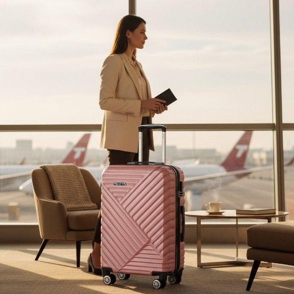 Producto - Valija Carry On Premium Rígida Reforzada 55x35x25cm