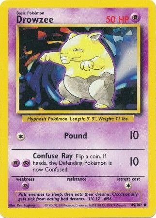 Producto - Drowzee (49/102) [Base Set Unlimited]