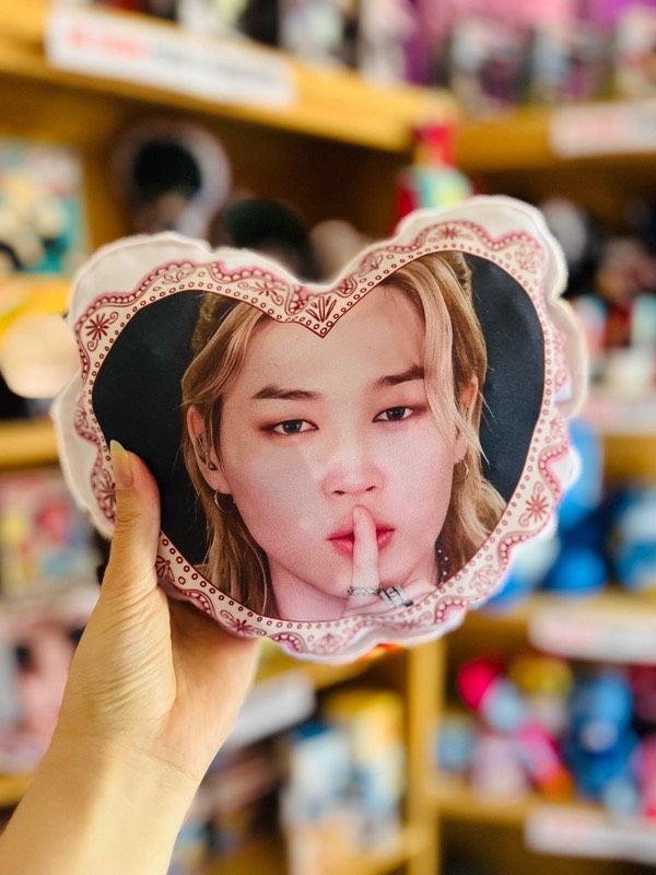 Producto - Mini almohada corazón BTS Jimin - 0
