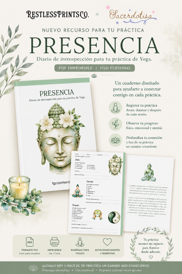 Producto - Presencia diario digital de Yoga PDF