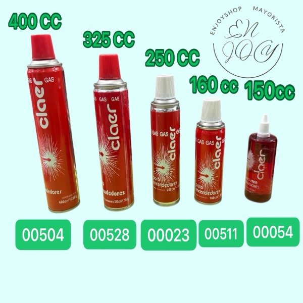 Producto - Cargador Claer Gas Butano Para Encendedores