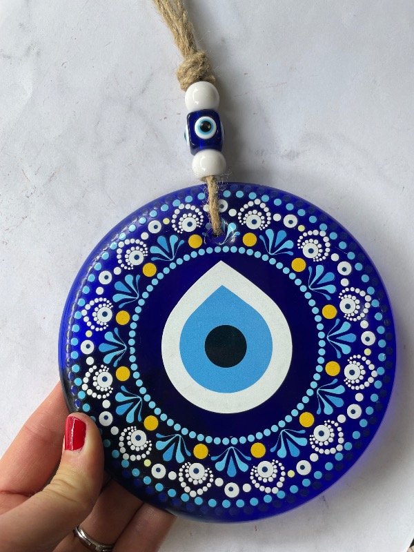 Producto - COLGANTE OJO TURCO MANDALA XL