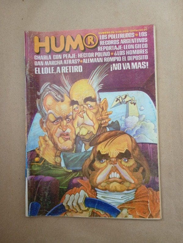 Producto - Humor #79 - Reutemann León Gieco Héctor Polino - Abril 1982