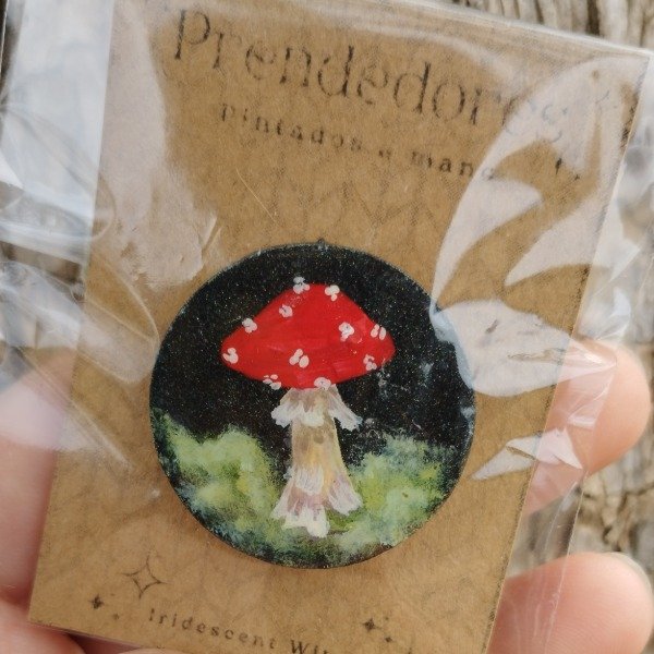 Producto - Prendedor amanita