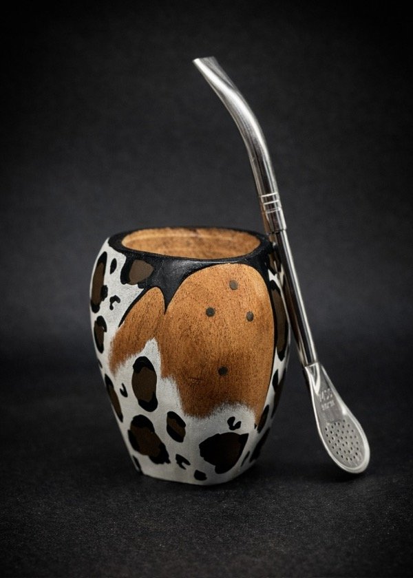 Producto - MATE RANCHERO LEOPARDO