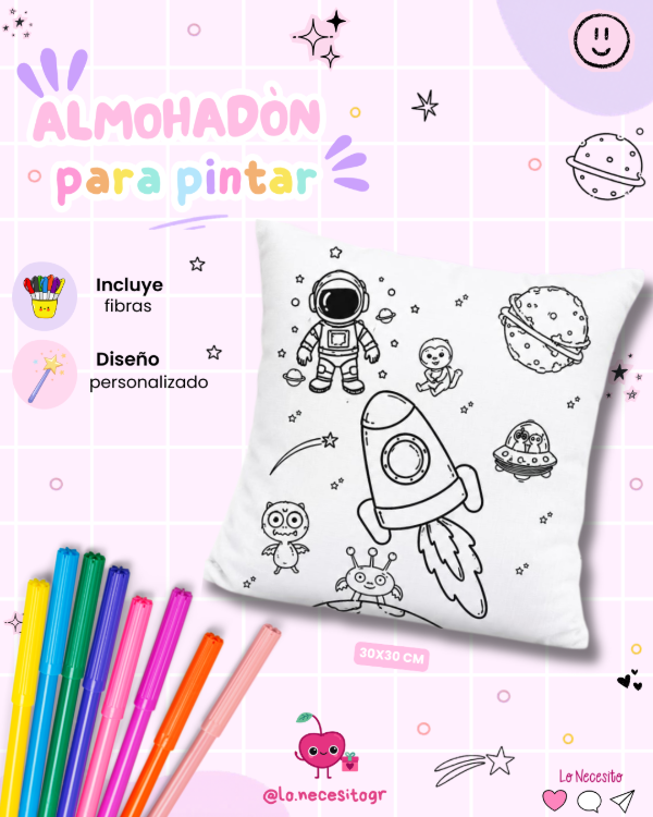 Producto - Almohadones para colorear