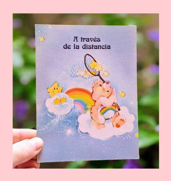 Producto - Tarjeta Ositos Cariñosos arcoiris