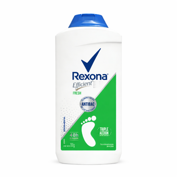 Producto - Talco para Pies Rexona Efficient Fresh 200grs.