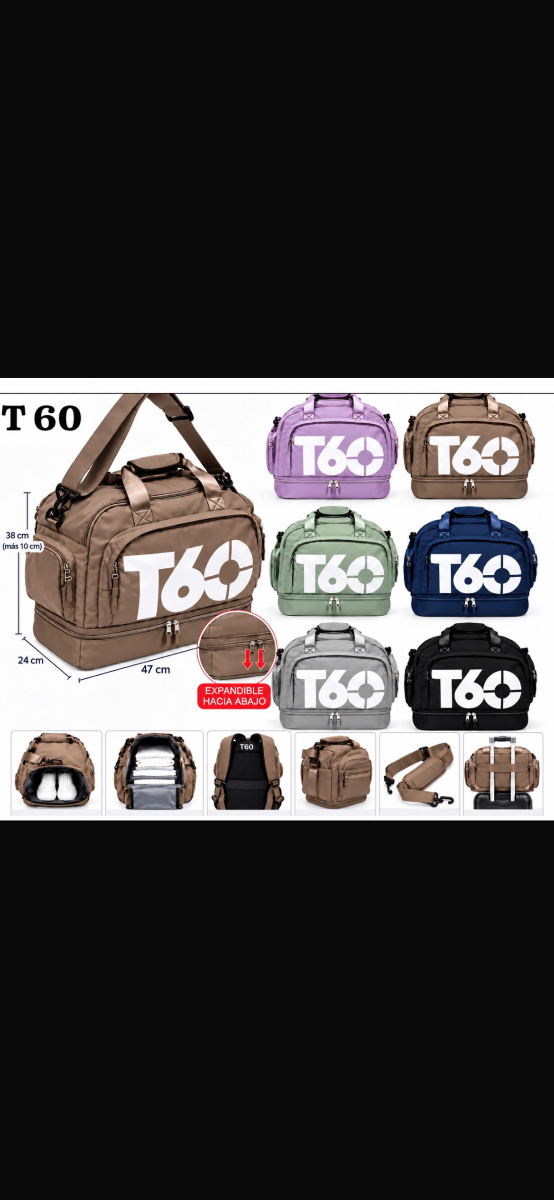 Producto - BOLSO MOCHILA T60
