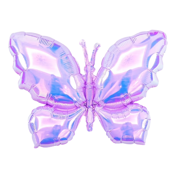 Producto - Globo mariposa iridiscente 56cm - 1