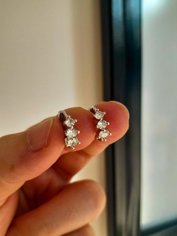 Producto - Aros Argollas Cubic Rombo