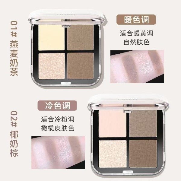 Producto - Paleta contorno+iluminador Delicate powder 02 - Novo - 2