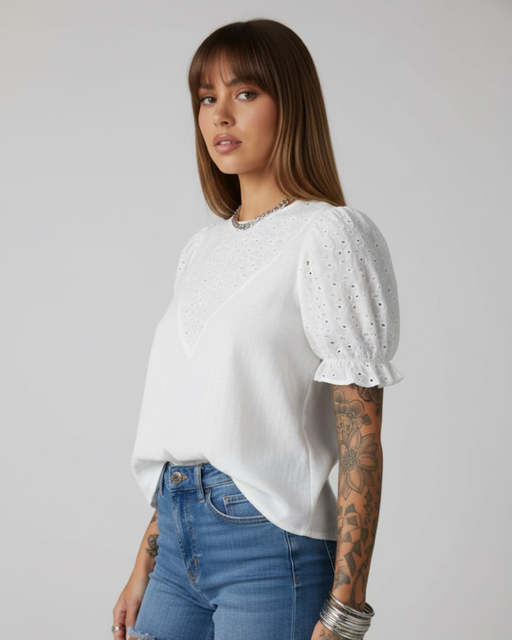 Producto - BLUSA IMPORTADA BRODERY CHIPRE 0489 - 0