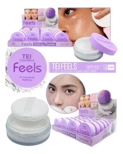 Producto - Polvo Volátil Facial Traslucido Matificante - Tei