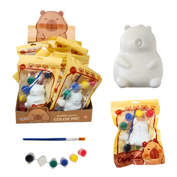 Producto - Pinta tu muñeco Capybara