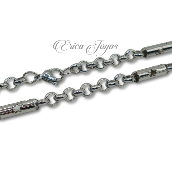 Producto - Cadena Rolo con Bastones (LBCA0014)