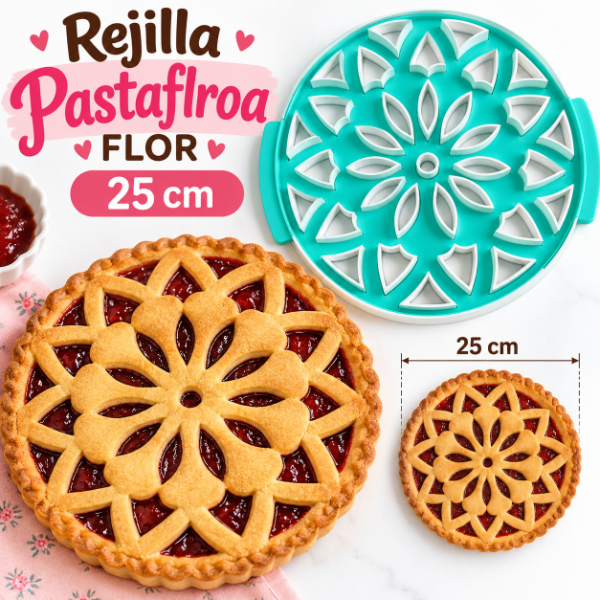Producto - CORTANTE REJILLA ENREJADO PASATAFROLA FLOR 25 cm - 0