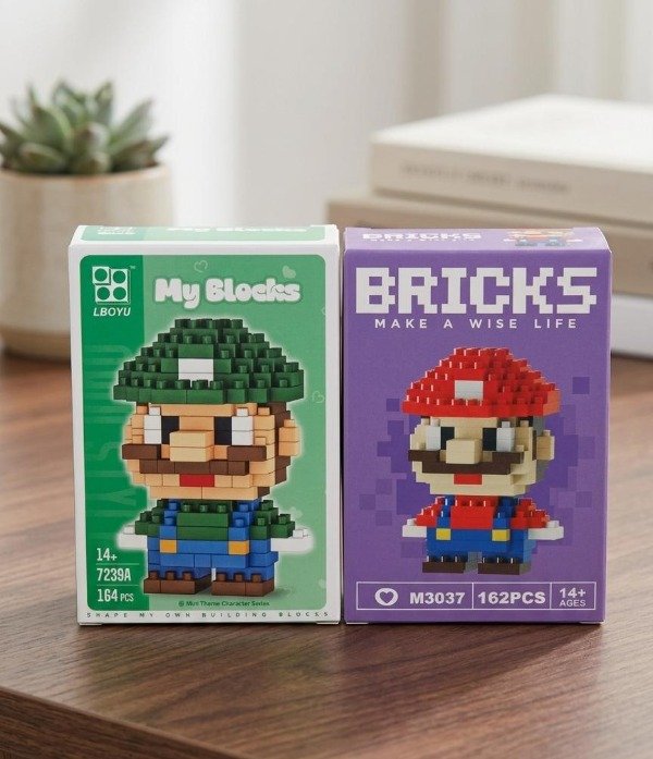 Producto - Micro Bricks de Mario y Luigi - Ingrese para elegir