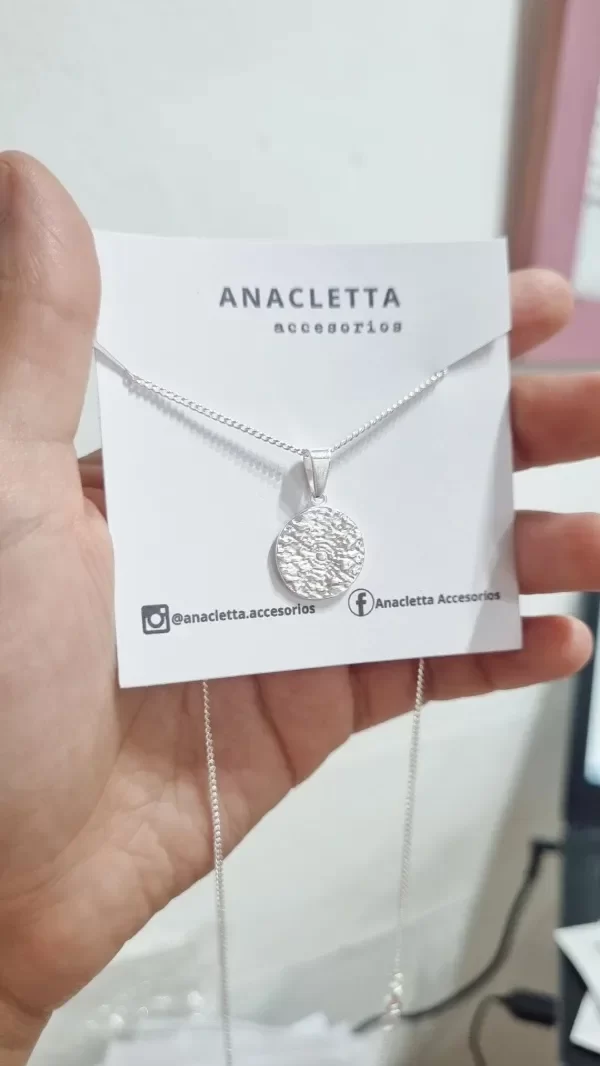 Producto - Gargantilla medallita texturado Ab