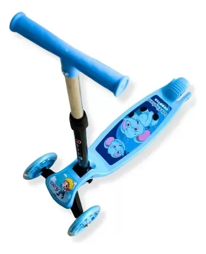 Producto - MONOPATIN PARA NIÑO DE PLASTICO REGULABLE 3 RUEDAS FOREST 1540/1542 - 1