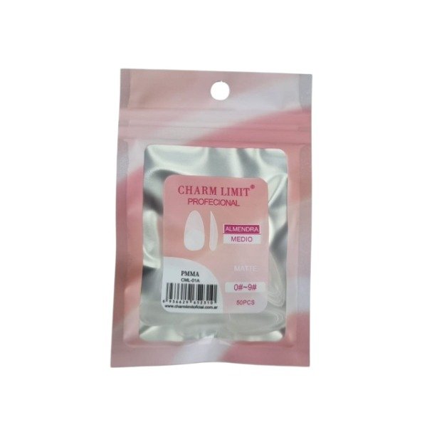 Producto - TIPS SOFT GEL ALMENDRA X50 (M)