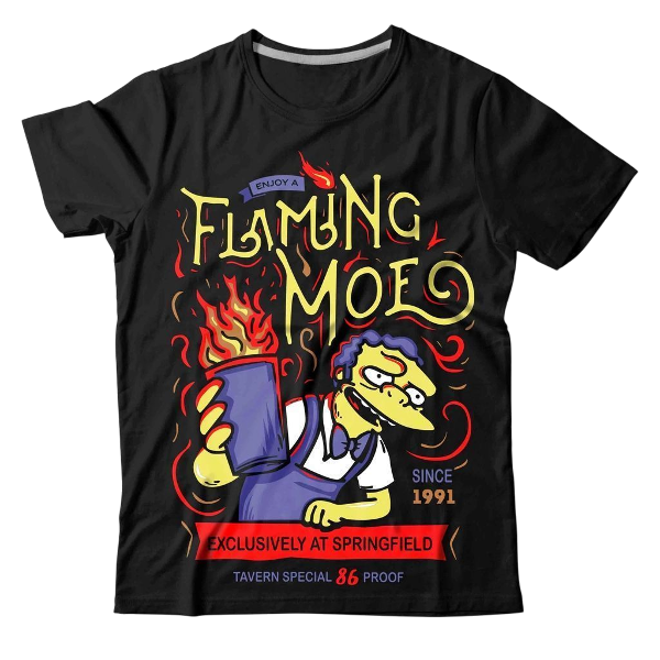 Producto - Remera Flaming Moe