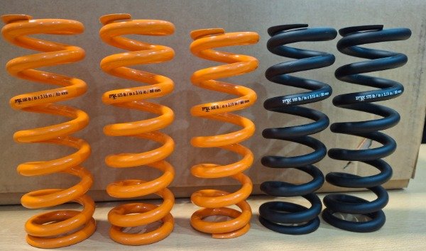 Producto - Resorte de Acero Fox para Shock  3.15" / 80mm (Múltiples Durezas)
