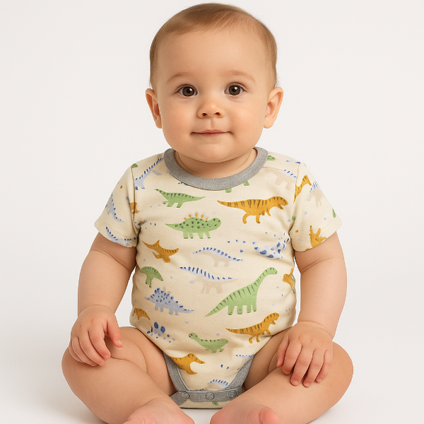 Producto - BODYS ALGODÓN ESTAMPADOS BEBÉ MANGA CORTA