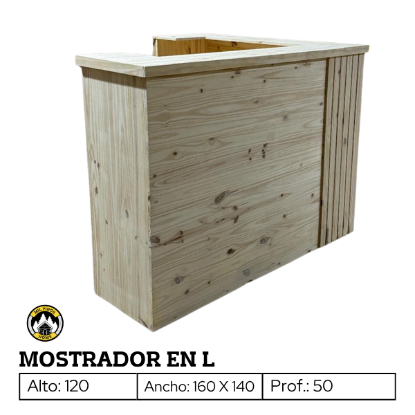 Producto - MOSTRADOR EN L - 2