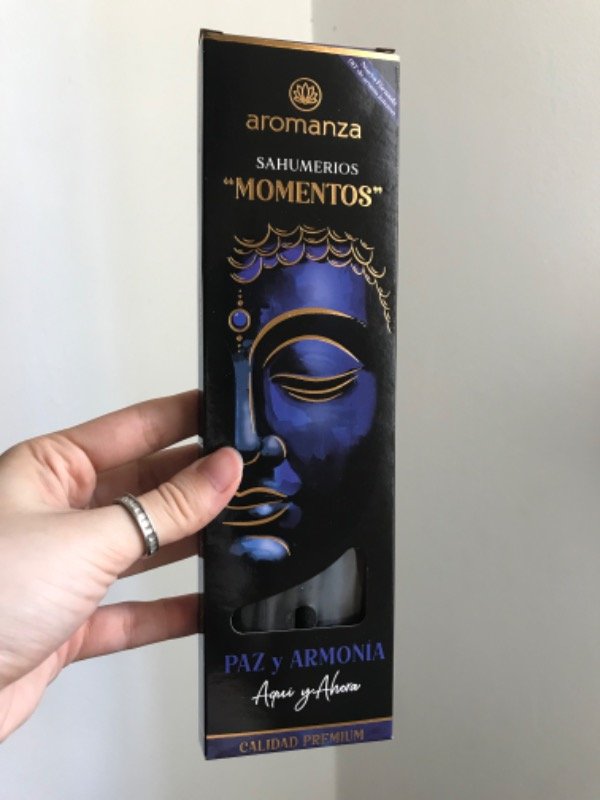 Producto - Sahumerio Momentos - Paz y Armonía  Aromanza