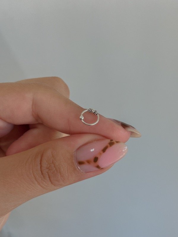 Producto - Piercing bali mini con traba 0,6cm