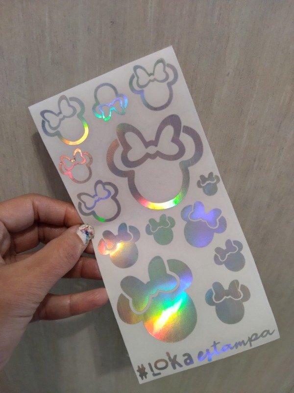Producto - Vinilos de Corte 10x20cm HA Minnie