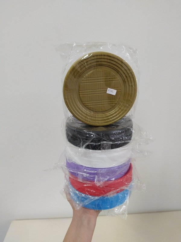 Producto - Platos de plástico x50