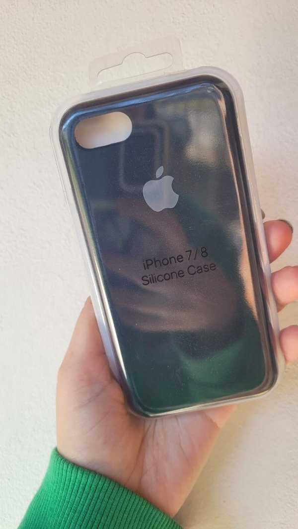 Producto - Iph 7 / Iph 8 / Iph SE 2020 Silicone Case Negro