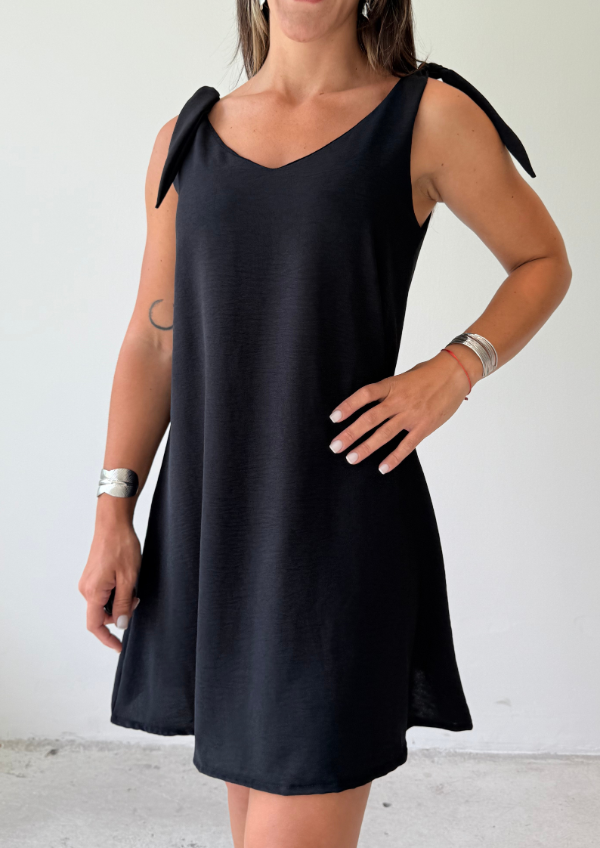 Producto - Vestido PEONIA - Negro