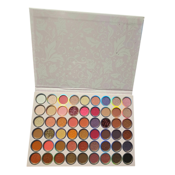 Producto - Paleta de 54 sombras arabes. Rosa claro