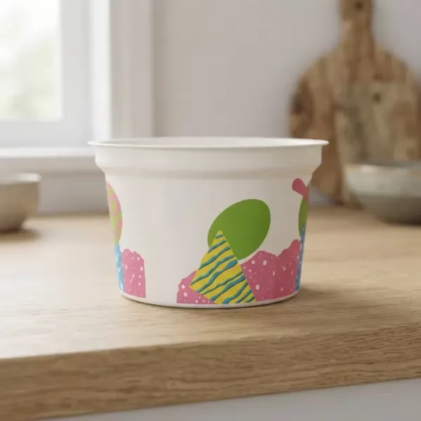 Producto - POTE PLASTICO HELADO IMPRESO SIN TAPA 1/2 Kilo X 50 Unid - 4
