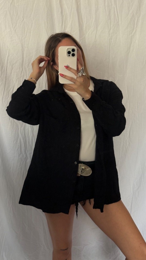 Producto - CAMISA MANTRA - NEGRO