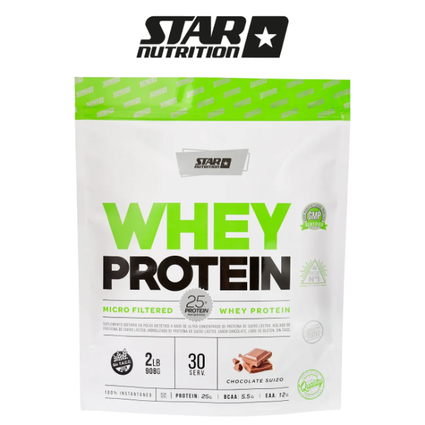 Producto - Whey Protein Doypack 2 Lbs. Star Nutrition - Varios Sabores