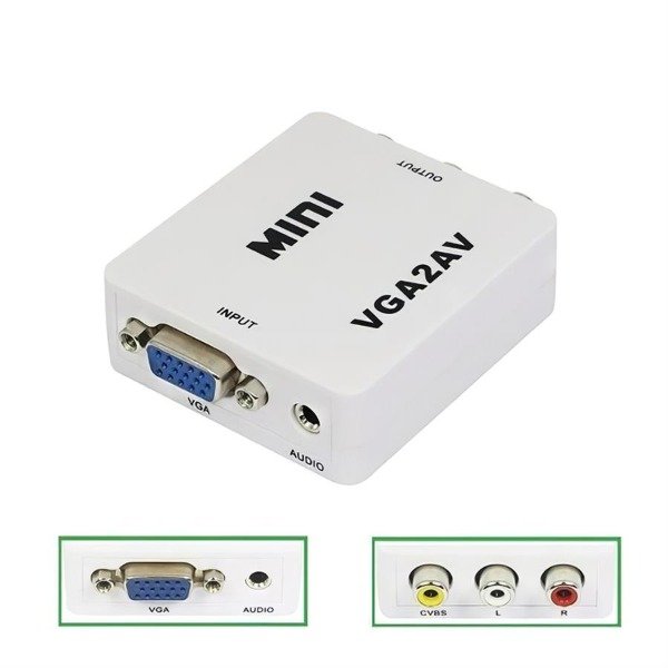 Producto - Conversor Vga a Rca Pronext