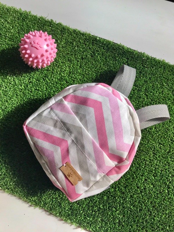 Producto - Mochi pretal rosa Zigzag