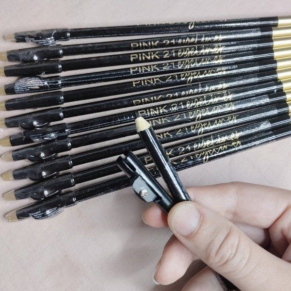 Producto - Delineador en lapiz + saca puntas PINK 21