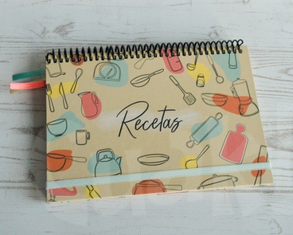 Producto - Recetario Tapa colores