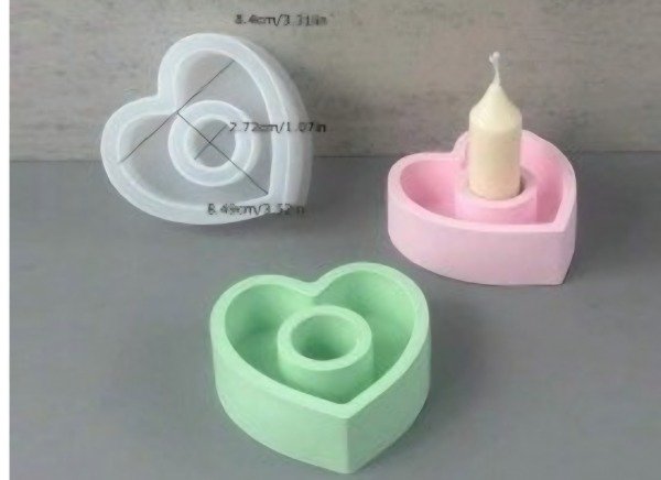 Producto - Porta vela corazon