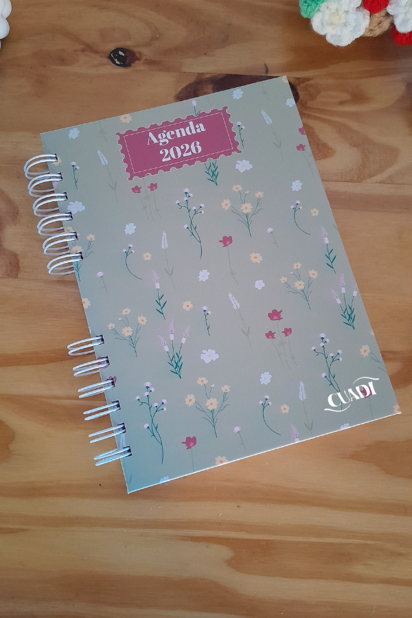 Producto - A5- VERDE Y FLORES