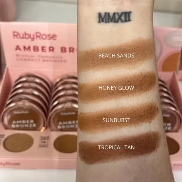 Producto - RUBY ROSE CONTOUR COMPACT AMBER BRONZE